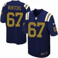 New York Jets #67 Brian Winters Limited Navy Blue Alternate NFL Jersey