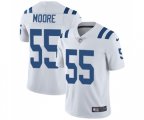 Indianapolis Colts #55 Skai Moore White Vapor Untouchable Limited Player Football Jersey