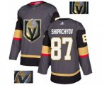 Vegas Golden Knights #87 Vadim Shipachyov Authentic Gray Fashion Gold NHL Jersey