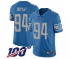 Detroit Lions #94 Austin Bryant Blue Team Color Vapor Untouchable Limited Player 100th Season Football Jersey