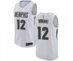 Memphis Grizzlies #12 Ja Morant Swingman White Basketball Jersey - City Edition