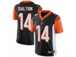 Cincinnati Bengals #14 Andy Dalton Vapor Untouchable Limited Black Team Color NFL Jersey