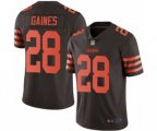 Cleveland Browns #28 Phillip Gaines Limited Brown Rush Vapor Untouchable Football Jersey