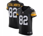 Pittsburgh Steelers #82 John Stallworth Black Alternate Vapor Untouchable Elite Player Football Jersey