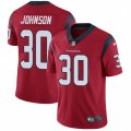 Houston Texans #30 Kevin Johnson Limited Red Alternate Vapor Untouchable NFL Jersey