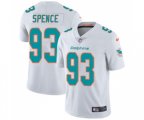 Miami Dolphins #93 Akeem Spence White Vapor Untouchable Limited Player Football Jersey