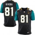 Jacksonville Jaguars #81 Mychal Rivera Black Alternate Vapor Untouchable Elite Player NFL Jersey