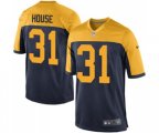 Green Bay Packers #31 Davon House Game Navy Blue Alternate Football Jersey