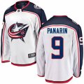 Columbus Blue Jackets #9 Artemi Panarin Fanatics Branded White Away Breakaway NHL Jersey