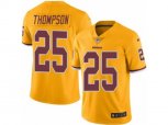Washington Redskins #25 Chris Thompson Limited Gold Rush Vapor Untouchable NFL Jersey