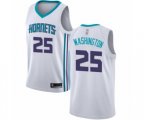 Charlotte Hornets #25 PJ Washington Authentic White Basketball Jersey - Association Edition