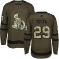 Ottawa Senators #29 Johnny Oduya Premier Green Salute to Service NHL Jersey
