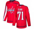 Washington Capitals #71 Kody Clark Premier Red Home NHL Jersey