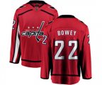 Washington Capitals #22 Madison Bowey Fanatics Branded Red Home Breakaway NHL Jersey