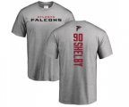 Atlanta Falcons #90 Derrick Shelby Ash Backer T-Shirt