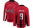 Washington Capitals #9 Dmitry Orlov Fanatics Branded Red Home Breakaway NHL Jersey