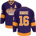 CCM Los Angeles Kings #16 Marcel Dionne Premier Purple Throwback NHL Jersey