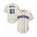 Seattle Mariners #61 Matt Magill Authentic Cream Alternate Cool Base Baseball Player Jersey