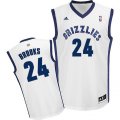 Memphis Grizzlies #24 Dillon Brooks Swingman White Home NBA Jersey