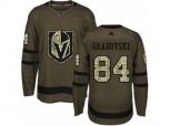 Vegas Golden Knights #84 Mikhail Grabovski Authentic Green Salute to Service NHL Jersey