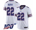 Buffalo Bills #22 Marcus Murphy White Vapor Untouchable Limited Player 100th Season Football Jersey