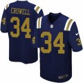 New York Jets #34 Isaiah Crowell Limited Navy Blue Alternate NFL Jersey