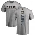 Vegas Golden Knights #13 Brendan Leipsic Gray Backer T-Shirt
