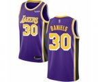 Los Angeles Lakers #30 Troy Daniels Authentic Purple Basketball Jersey - Statement Edition