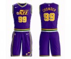 Utah Jazz #99 Jae Crowder Swingman Purple Basketball Suit Jersey