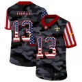 New Orleans Saints #13 Michael Thomas Camo Flag Nike Limited Jersey