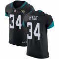 Jacksonville Jaguars #34 Carlos Hyde Black Team Color Vapor Untouchable Elite Player NFL Jersey