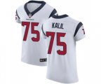 Houston Texans #75 Matt Kalil White Vapor Untouchable Elite Player Football Jersey