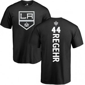 Los Angeles Kings #44 Robyn Regehr Black Backer T-Shirt