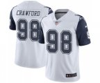 Dallas Cowboys #98 Tyrone Crawford Limited White Rush Vapor Untouchable Football Jersey