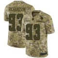 Minnesota Vikings #93 Sheldon Richardson Limited Camo 2018 Salute to Service NFL Jersey