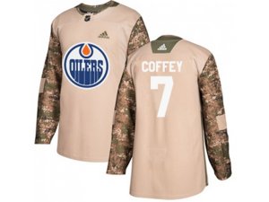 Edmonton Oilers #7 Paul Coffey Camo Authentic Veterans Day Stitched NHL Jersey