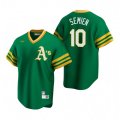 Nike Oakland Athletics #10 Marcus Semien Kelly Green Cooperstown Collection Road Stitched Baseball Jersey