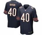 Chicago Bears #40 Gale Sayers Game Navy Blue Team Color Football Jersey