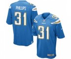 Los Angeles Chargers #31 Adrian Phillips Game Electric Blue Alternate Football Jersey