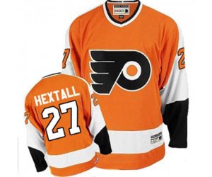 CCM Philadelphia Flyers #27 Ron Hextall Premier Orange Throwback NHL Jersey