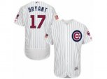 Chicago Cubs #17 Kris Bryant White Fashion Stars & Stripes Flex Base MLB Jersey