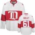 Detroit Red Wings #61 Xavier Ouellet Premier White Third NHL Jersey