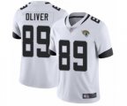 Jacksonville Jaguars #89 Josh Oliver White Vapor Untouchable Limited Player Football Jersey
