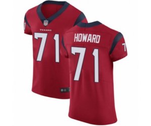 Houston Texans #71 Tytus Howard Red Alternate Vapor Untouchable Elite Player Football Jersey
