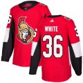Ottawa Senators #36 Colin White Red Home Authentic Stitched NHL Jersey