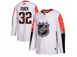 Los Angeles Kings #32 Jonathan Quick White 2018 All-Star Pacific Division Authentic Stitched NHL Jersey