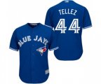 Toronto Blue Jays #44 Rowdy Tellez Replica Blue Alternate Baseball Jersey