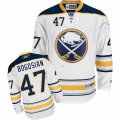 Buffalo Sabres #47 Zach Bogosian Authentic White Away NHL Jersey