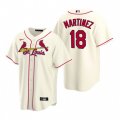 Nike St. Louis Cardinals #18 Carlos Martinez Gray Road Stitched Baseball Jersey