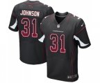 Arizona Cardinals #31 David Johnson Elite Black Alternate Drift Fashion Football Jersey